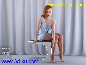 3D打印模型Indigo Ilka for Genesis 8 Female的图片