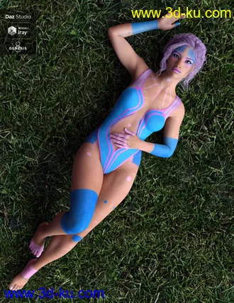 3D打印模型Indigo Ilka for Genesis 8 Female的图片