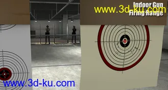 3D打印模型Indoor Gun Firing Range的图片