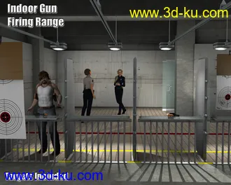 3D打印模型Indoor Gun Firing Range的图片
