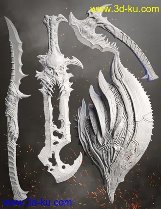 3D打印模型Infernal Weapons HD的图片