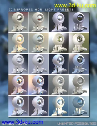3D打印模型Infinity HDRI Lighting的图片