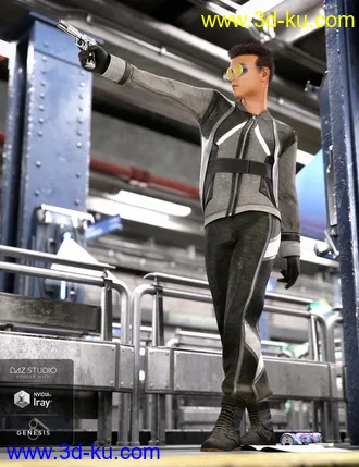 3D打印模型Intergalactic Spy Outfit Textures的图片