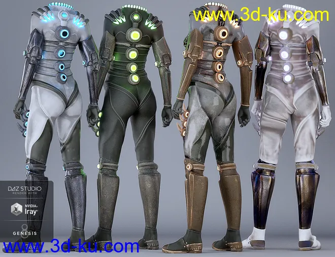 Invasion Outfit Textures模型的图片7