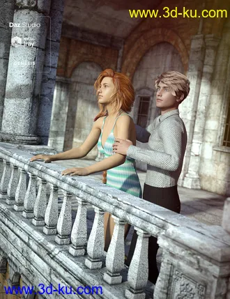 3D打印模型Invetero Amore Mio Poses Genesis 8的图片