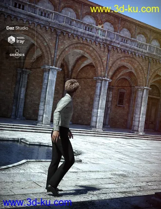 3D打印模型Invetero Amore Mio Poses Genesis 8的图片