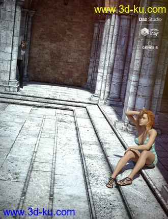 3D打印模型Invetero Amore Mio Poses Genesis 8的图片
