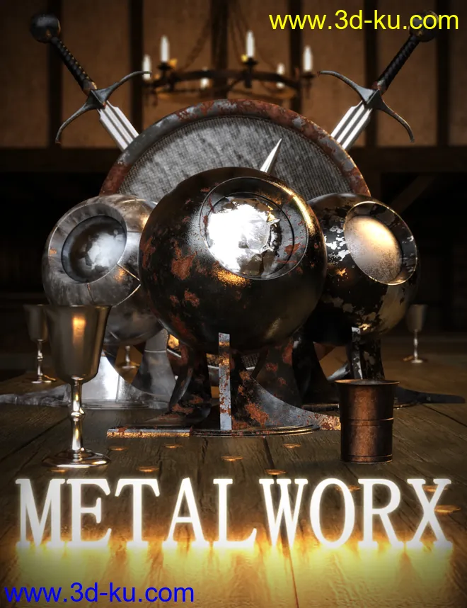 Iray MetalWorx模型的图片1
