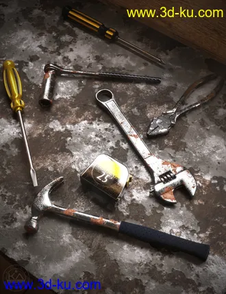 3D打印模型Iray MetalWorx的图片