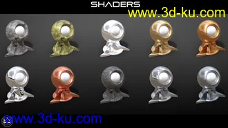 3D打印模型Iray MetalWorx的图片