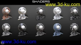 3D打印模型Iray MetalWorx的图片