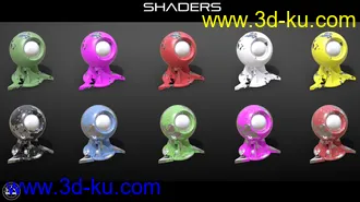 3D打印模型Iray MetalWorx的图片