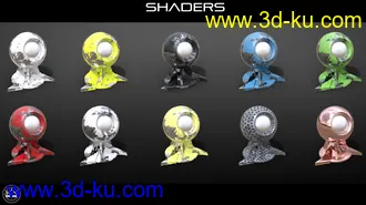 3D打印模型Iray MetalWorx的图片