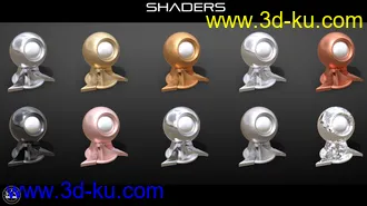 3D打印模型Iray MetalWorx的图片