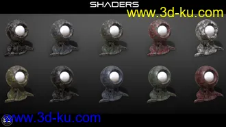 3D打印模型Iray MetalWorx的图片