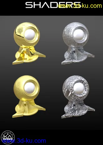 3D打印模型Iray MetalWorx的图片