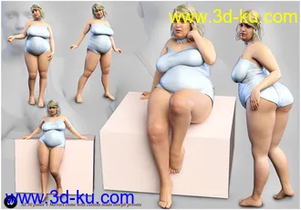 3D打印模型iV Real Voluptuous Beauty Shapes And Poses for Genesis 8 Female(s)的图片