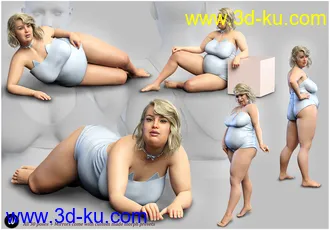 3D打印模型iV Real Voluptuous Beauty Shapes And Poses for Genesis 8 Female(s)的图片
