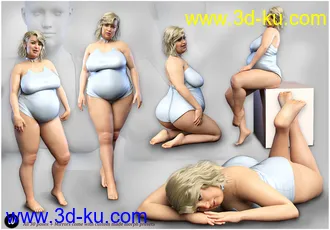 3D打印模型iV Real Voluptuous Beauty Shapes And Poses for Genesis 8 Female(s)的图片