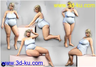 3D打印模型iV Real Voluptuous Beauty Shapes And Poses for Genesis 8 Female(s)的图片