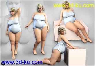 3D打印模型iV Real Voluptuous Beauty Shapes And Poses for Genesis 8 Female(s)的图片