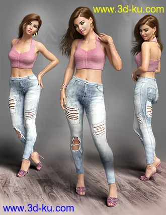 3D打印模型iV Standing Pose Collection For Genesis 8 Female(s)的图片