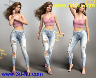 3D打印模型iV Standing Pose Collection For Genesis 8 Female(s)的图片