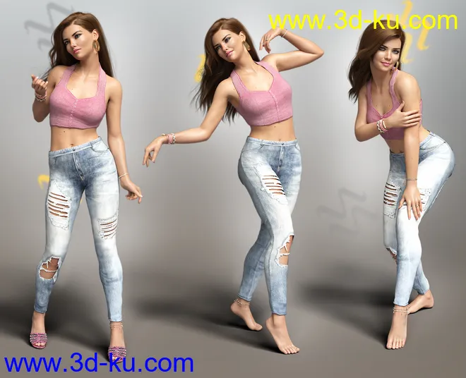 iV Standing Pose Collection For Genesis 8 Female(s)模型的图片10