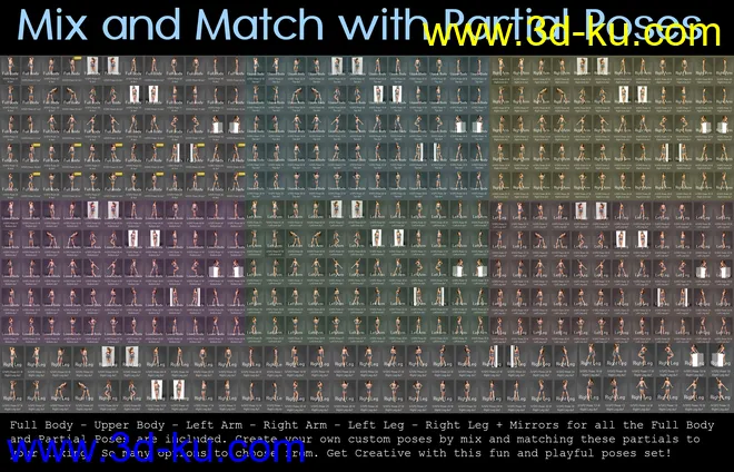 iV Standing Pose Collection Version 2 for Genesis 8 Female(s)模型的图片13