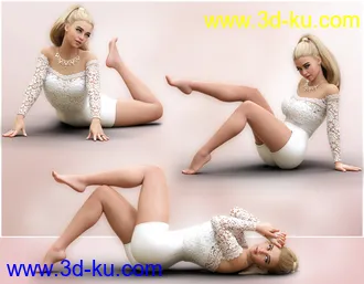 3D打印模型iV Sweet & Sassy Vol. 6 Pose Collection for Genesis 8 Female(s)的图片