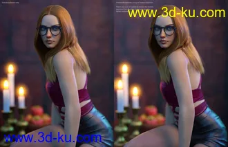 3D打印模型Jaklin for Genesis 8 Female的图片