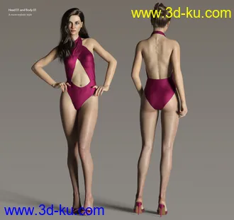 3D打印模型Jaklin for Genesis 8 Female的图片