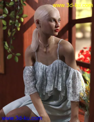 3D打印模型Jaklin for Genesis 8 Female的图片