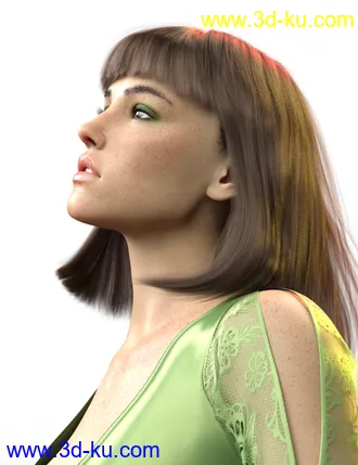 3D打印模型Jay HD for Genesis 8 Female的图片