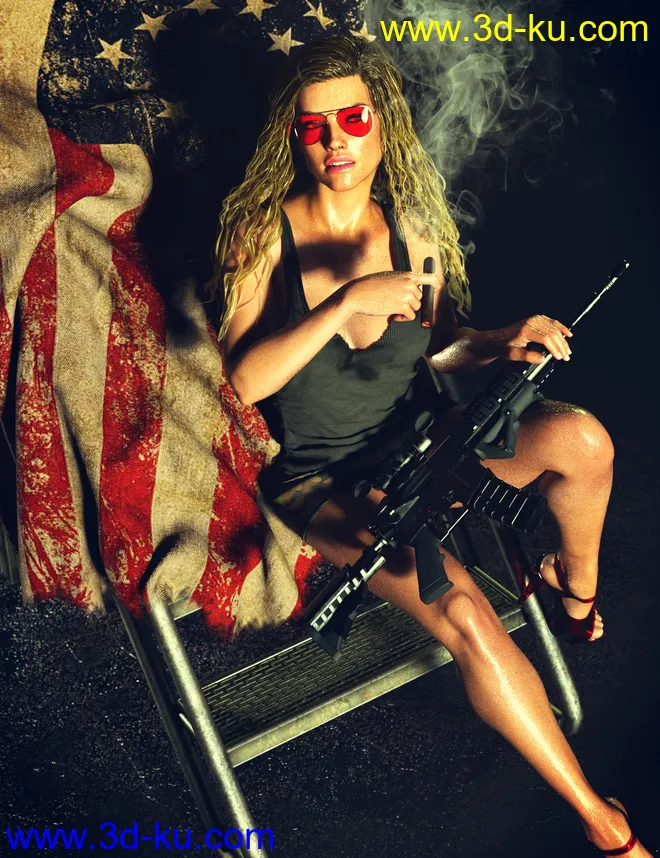 Jay HD for Genesis 8 Female模型的图片2