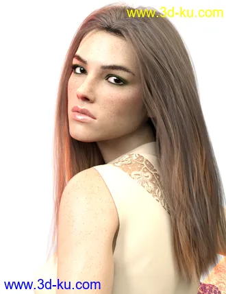 3D打印模型Jay HD for Genesis 8 Female的图片