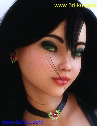 3D打印模型Jeweled Excellence Set 01 for Genesis 2, 3 and 8 Female(s)的图片