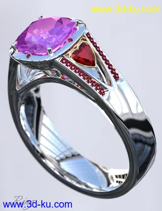 3D打印模型Jeweled Excellence Set 01 for Genesis 2, 3 and 8 Female(s)的图片