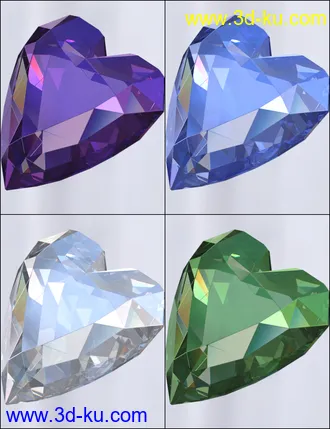 3D打印模型Jeweled Excellence Set 01 for Genesis 2, 3 and 8 Female(s)的图片