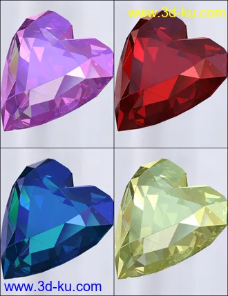 Jeweled Excellence Set 01 for Genesis 2, 3 and 8 Female(s)模型的图片11