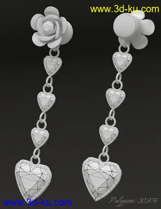 3D打印模型Jeweled Excellence Set 01 for Genesis 2, 3 and 8 Female(s)的图片