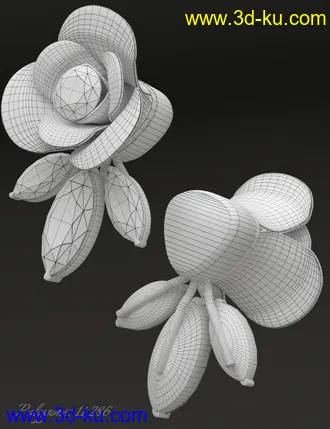 Jeweled Excellence Set 01 for Genesis 2, 3 and 8 Female(s)模型的图片19