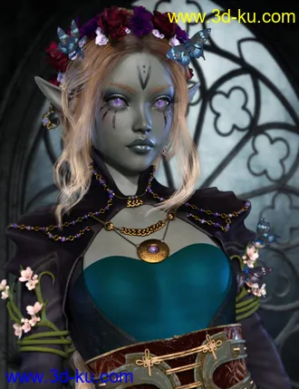 3D打印模型Jhulae for Genesis 8 Female and Rynne 8的图片