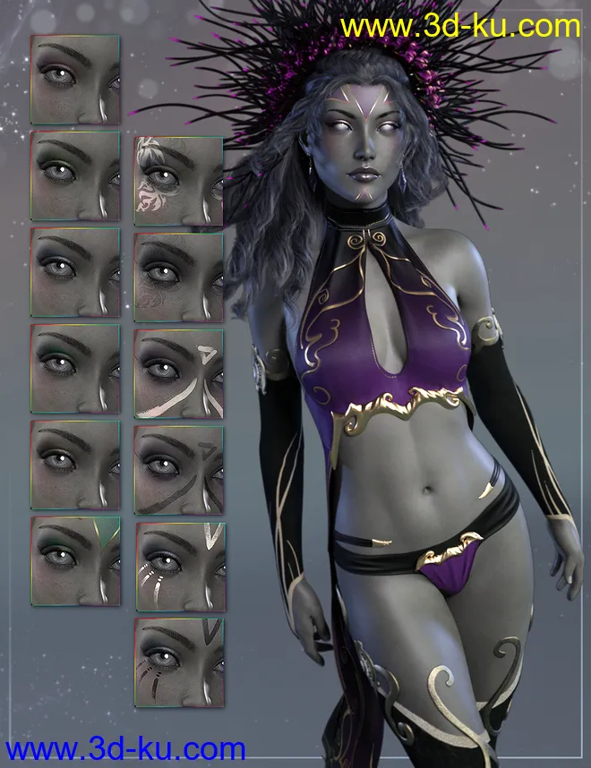 Jhulae for Genesis 8 Female and Rynne 8模型的图片4