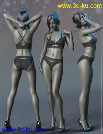 3D打印模型Jhulae for Genesis 8 Female and Rynne 8的图片