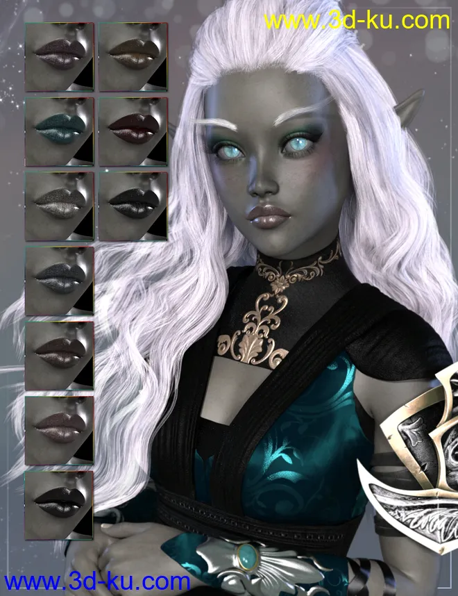 Jhulae for Genesis 8 Female and Rynne 8模型的图片7