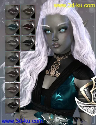 3D打印模型Jhulae for Genesis 8 Female and Rynne 8的图片