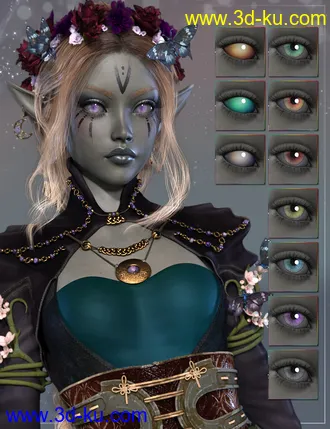 3D打印模型Jhulae for Genesis 8 Female and Rynne 8的图片