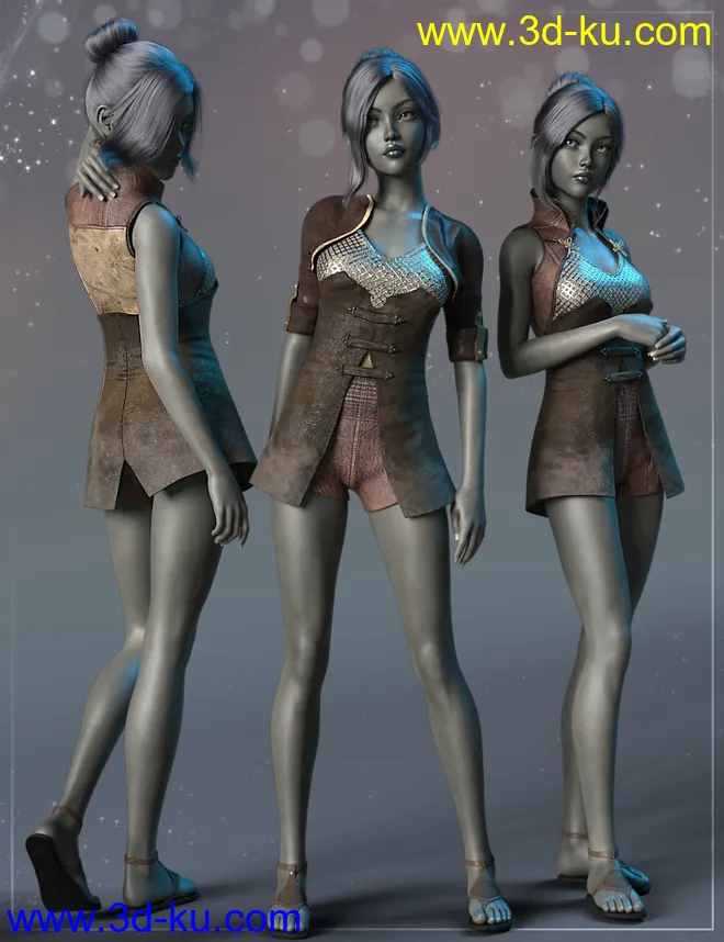 Jhulae for Genesis 8 Female and Rynne 8模型的图片10