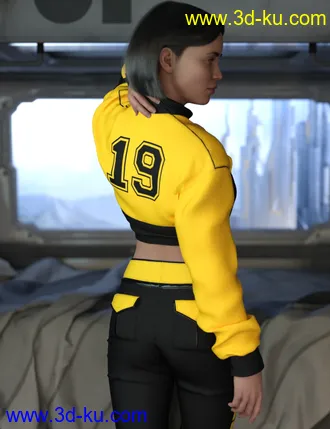 3D打印模型Jump Around Outfit for Genesis 8 Female(s)的图片